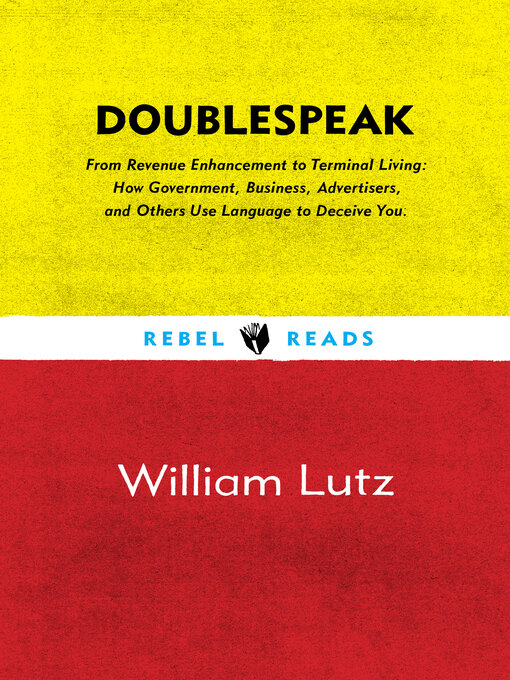 Title details for Doublespeak by William Lutz - Available